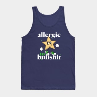 Allergic to bullshit Tank Top